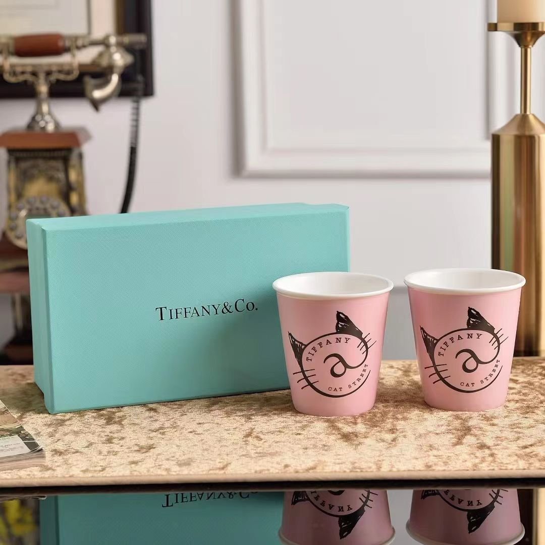 TIFFANY & Co. Ceramic Couple Mug Bone China, Tiffany small mug set - Tiffany Mug | Buy Online in UAE